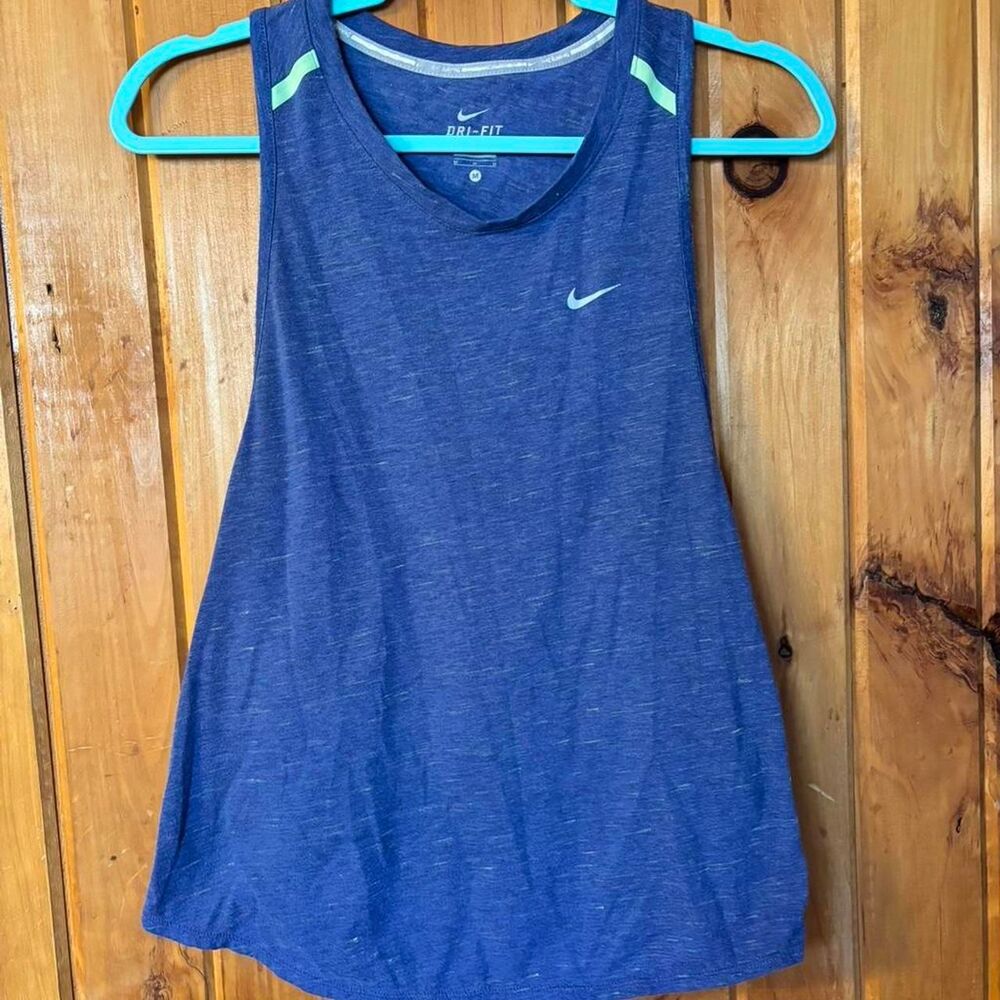 Nike Women's Blue and Navy Vest